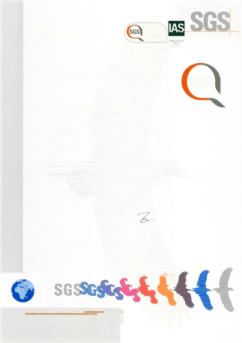 Product Certificate EPA - FRT